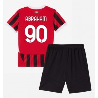 AC Milan Tammy Abraham #90 Hemmadräkt Barn 2024-25 Kortärmad (+ Korta byxor)